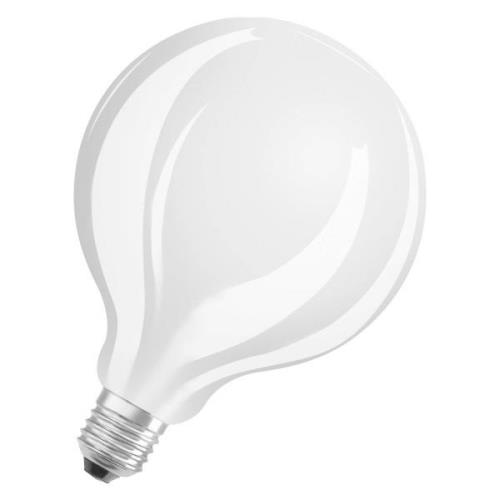 OSRAM-LED-globe-lamppu E27 G125 17W 2700K opaali