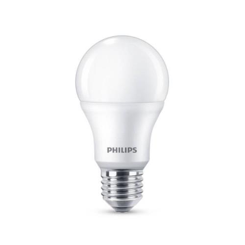 Philips E27 LED-lamppu A60 8W 2 700 K matta 4 kpl