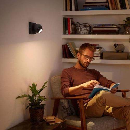 Philips Hue Buckram LED-Spot musta laajennus