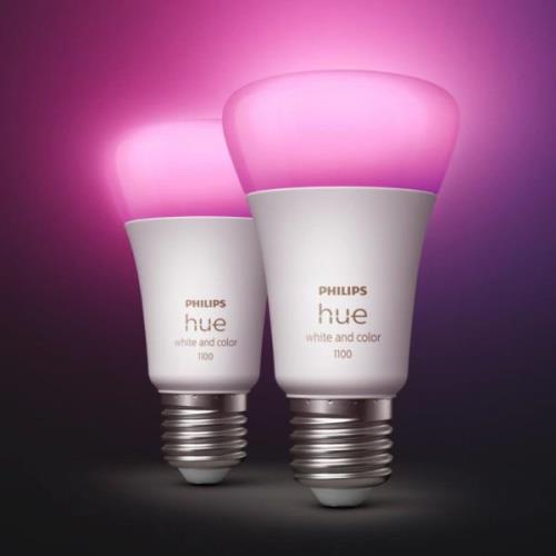 Philips Hue White&Color Ambiance E27 9W 1100lm 2 x