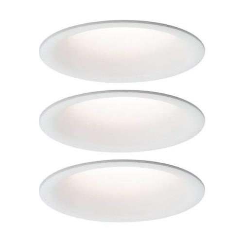 Paulmann-LED-uppovalaisin Cymbal 3 x 6,8 W, IP44