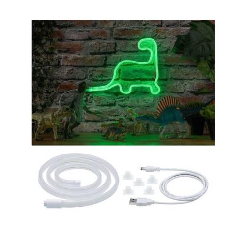 Paulmann LED-Strip Neon Colorflex USB 1m vihreä