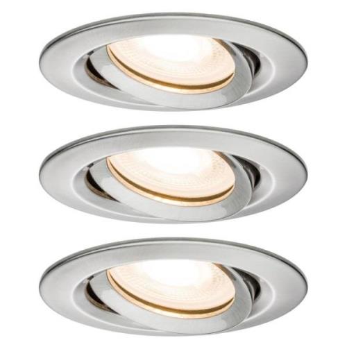 Paulmann Nova LED-kohdevalaisin, IP65, rauta