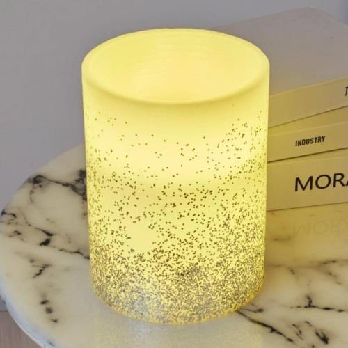 Pauleen Glowing Glitter BIGCandle-LED-vahakynttilä