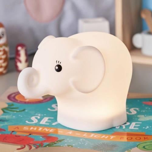 Pauleen Night Elephant -LED-yövalo, USB, RGBW