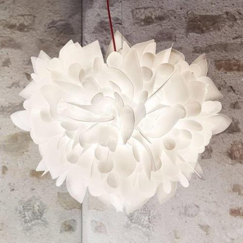 Slamp Veli Foliage-riippuvalo valko-punainen 55 cm