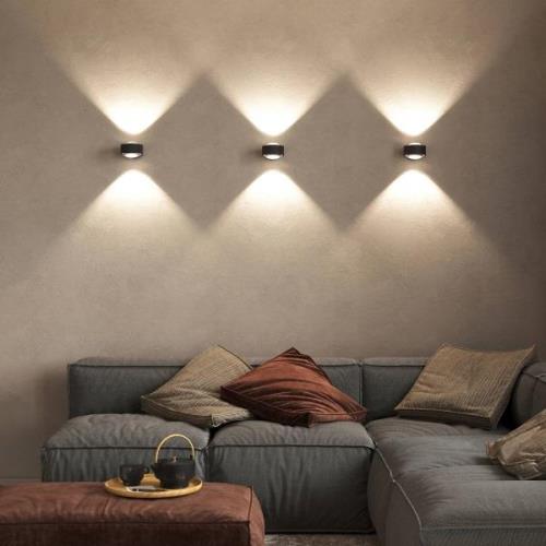 Puk Maxx Wall, LED, kirkkaat linssit, mattamusta