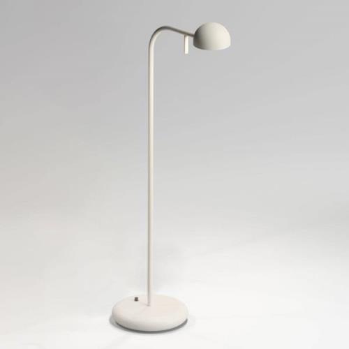 Vibia Pin 1650 LED-pöytävalaisin pituus 23cm kerma