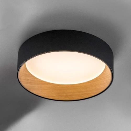 Vibia Duo 4870 LED-kattovalaisin, harmaa