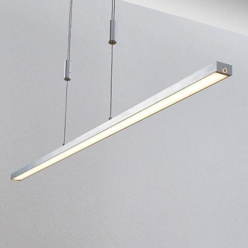 Lucande LED-riippuvalaisin Myron, kosketushimmennin, CCT, alumiini