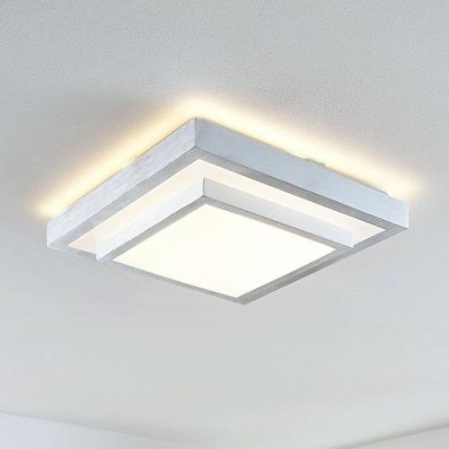 Lindby Mirco LED -kattovalaisin kulmikas, 37,5 cm