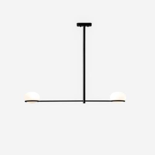 LEDS-C4 Coco Double-riippuvalaisin, musta, pituus 110 cm