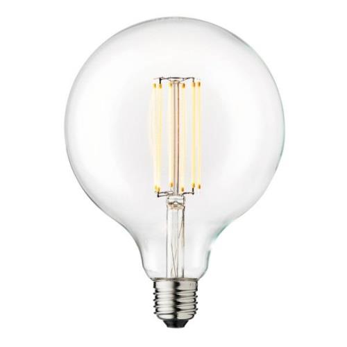 LED-lamppu Globe, E27, Ø 12.5cm, 3.5W, 2,200K, himmennettävä