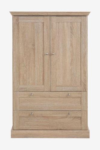 Loft24Highboard Binz 2 ovea/2 laatikkoaRuskeaKaapit- Homeroom