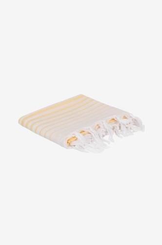 L'essentielRantapyyhe Fouta GolgeKeltainenKäsipyyhkeet- Homeroom