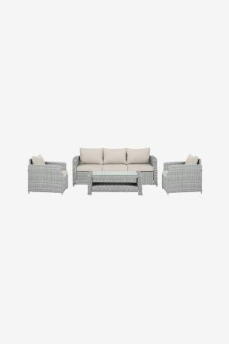 NORDFORMSohvasarja 4 kpl w/cushions gruffuddHarmaaLounge-kalusteet- Ho...