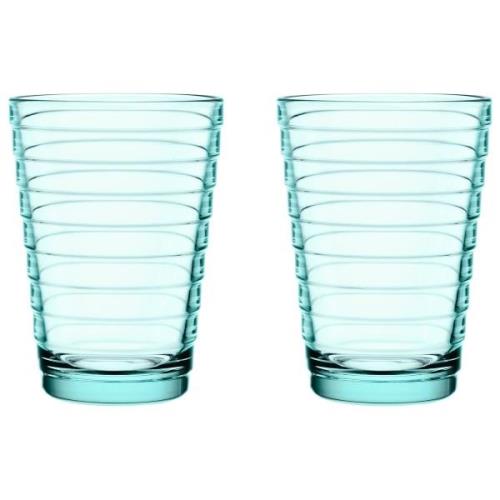 Iittala Aino Aalto juomalasi 2 kpl 33 cl vedensininen