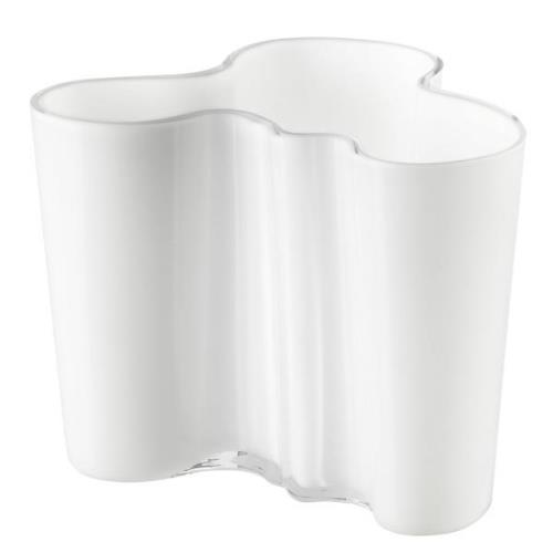 Iittala Alvar Aalto maljakko valkoinen 120 mm