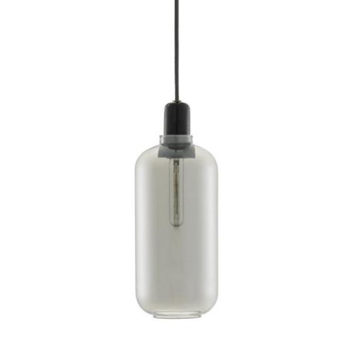 Normann Copenhagen Amp valaisin iso harmaa-musta