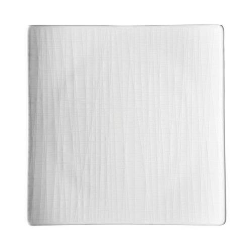 Rosenthal Mesh neliskulmainen lautanen 22 cm valkoinen