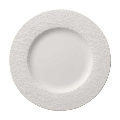 Villeroy & Boch Manufacture Rock lautanen, Ø27 cm Blanc