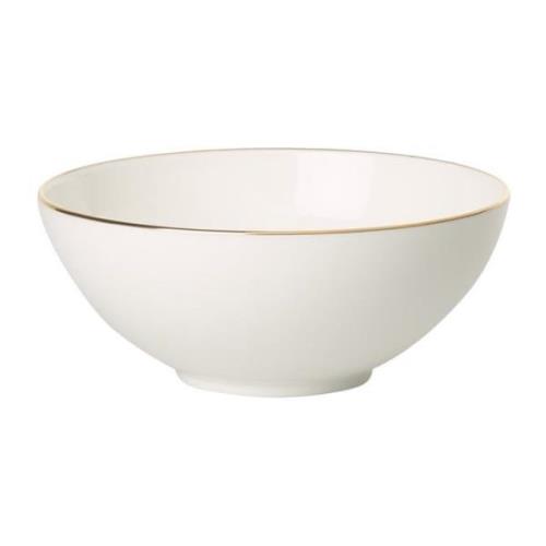 Villeroy & Boch Anmut Gold -kulho, Ø 13 cm Valkoinen