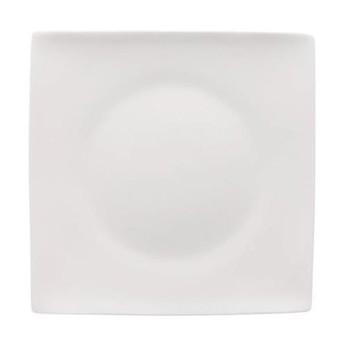 Rosenthal Jade neliönmuotoinen lautanen 23 cm Valkoinen