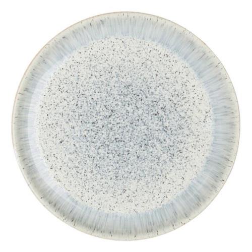 Denby Halo Speckle coupe -lautanen, 26 cm Harmaa-ruskea