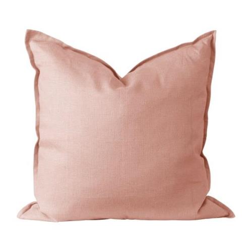 Scandi Living Calm tyynyliina pellava 50x50 cm Dusty Rose