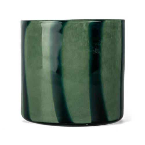 Byon Calore kynttilälyhty-maljakko M Ø15 cm Green-dark green