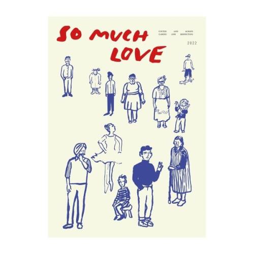 Paper Collective So Much Love juliste 30 x 40 cm