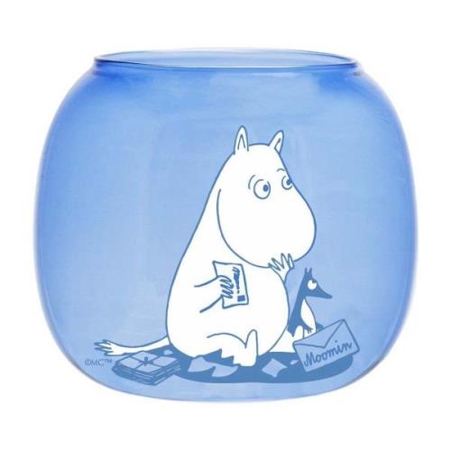 Muurla Moomin kynttilälyhty/kulho Ø 9 cm Blue