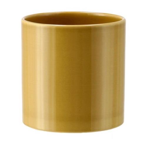 Scandi Living Sleek ruukku Ø 15 cm Mustard