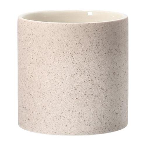 Scandi Living Speckled ruukku Ø 12 cm Beige