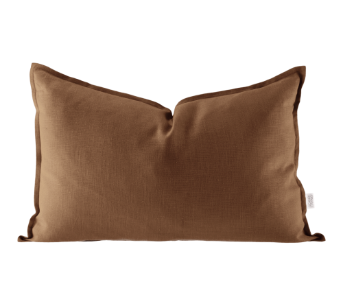 Scandi Living Calm tyynynpäällinen pellava 40 x 60 cm Almond Brown