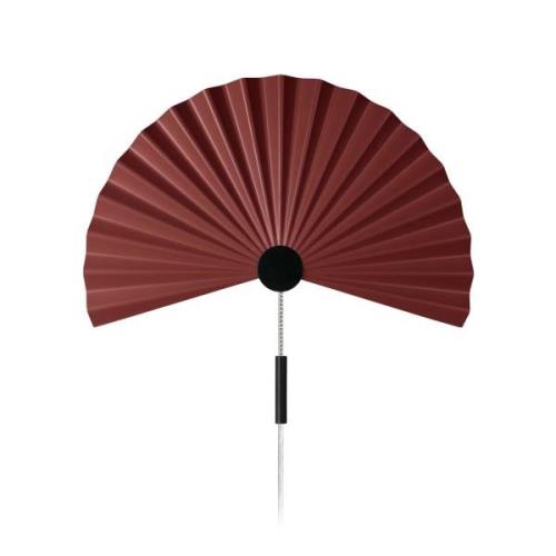 Globen Lighting Zen seinävalaisin 35 cm Maroon-black