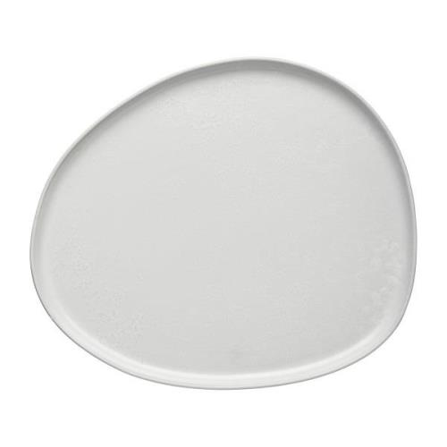 Aida Raw Organic -lautanen 29 x 25 cm Arctic White