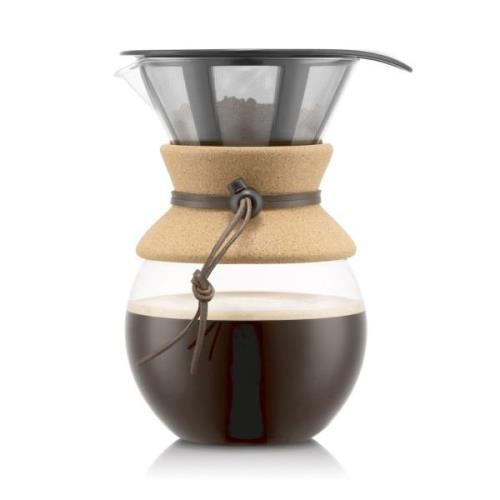 Bodum Pour Over -kahvinkeitin kestosuodattimella 1 L