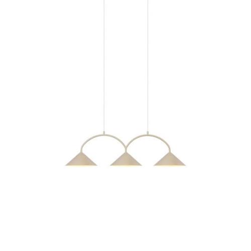 Globen Lighting Curve riippuvalaisin 3 Beige