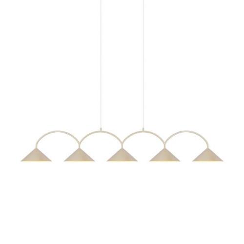 Globen Lighting Curve riippuvalaisin 5 Beige