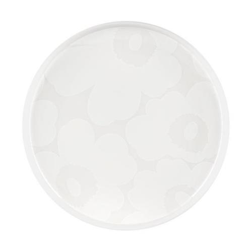 Marimekko Unikko lautanen Ø 20 cm White-off white