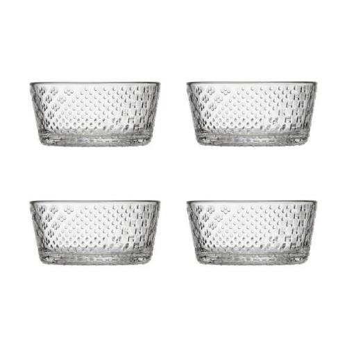 Iittala Tundra kulho 25 cl 4-pakkaus Kirkas