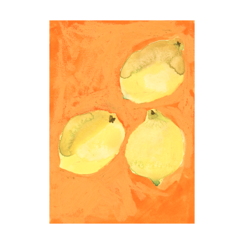 Paper Collective Lemons -juliste 30 x 40 cm