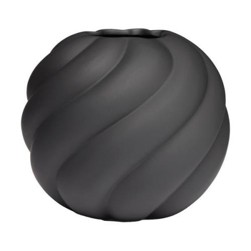 Cooee Design Twist ball maljakko 20 cm Black