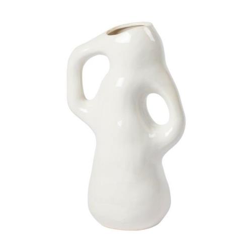 Broste Copenhagen Isolde vaasi 35 cm White