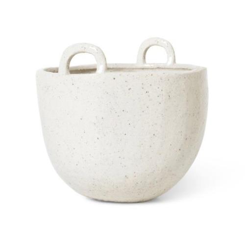 ferm LIVING Speckle ruukku, Ø18,5 cm Off-white