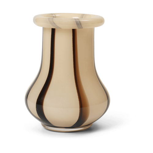 ferm LIVING Riban maljakko 15 cm Cream