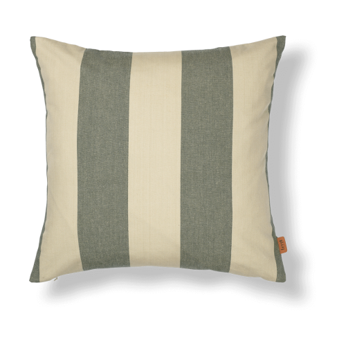 ferm LIVING Strand outdoor tyynynpäällinen 50x50 cm Dark lichen-parchm...