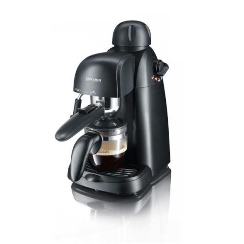 Severin Severin KA 5978 -espressokeitin 4 kuppia Musta