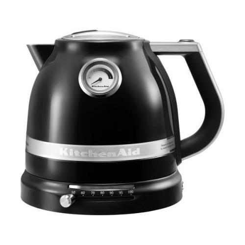 KitchenAid Artisan vedenkeitin säädettävällä lämpötilalla 1,5 L Onyx b...